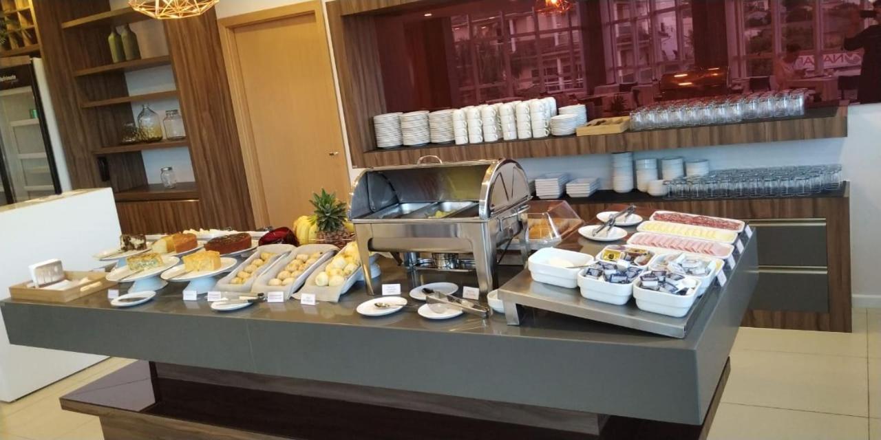 Mogano Express Hotel- Eletroposto Chapeco Ngoại thất bức ảnh